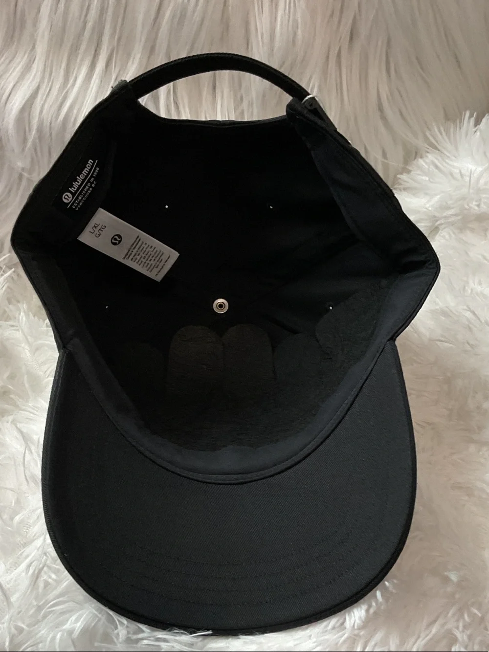 Lululemon Unisex Structured Ball Cap- Miami*- Color(Black)